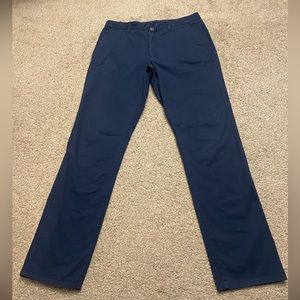 Bonobos Men’s Slim Slacks. Color: Blue. Size: W34 L34